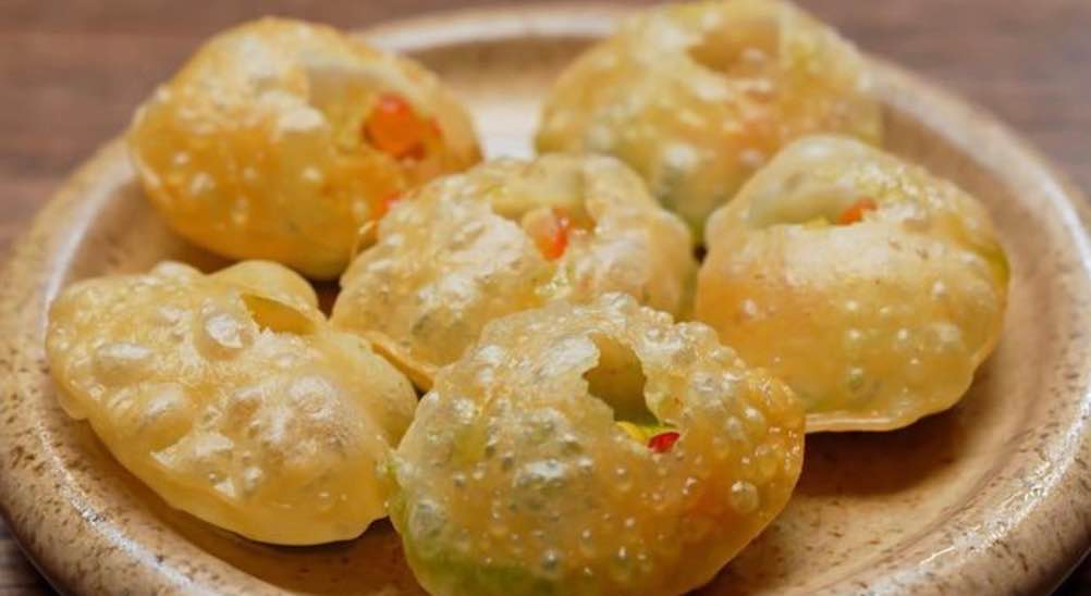 Bài đăng của Adi Nevgi trên Instagram về Pani Puri của Đài Loan