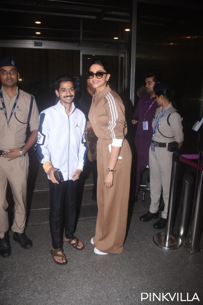 Deepika Padukone được phát hiện tại sân bay Mumbai khi cô lên đường đi quay Project K