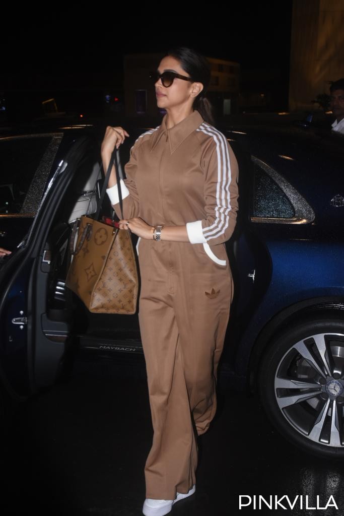 Deepika Padukone được phát hiện tại sân bay Mumbai khi cô lên đường đi quay Project K