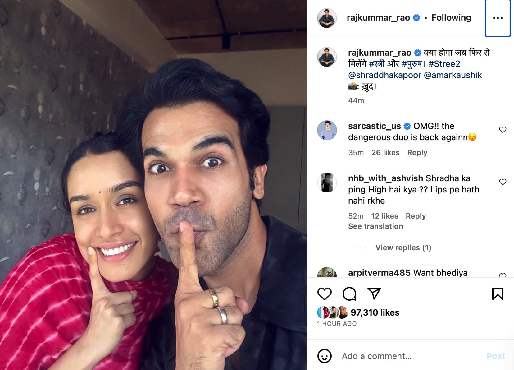 Shraddha Kapoor-Rajkummar Rao
