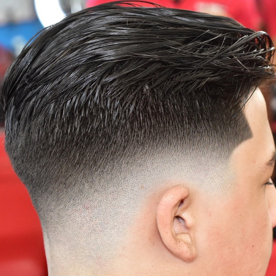 Pompadour texturizado