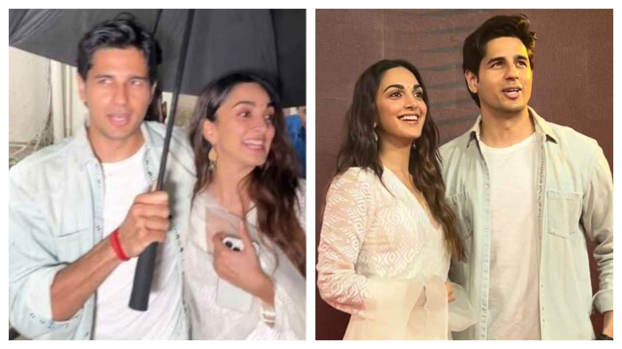 Kiara Advani gây choáng trong Bộ đồ Anarkali trắng tại buổi chiếu Satyprem Ki Katha, cặp song sinh với Sidharth Malhotra