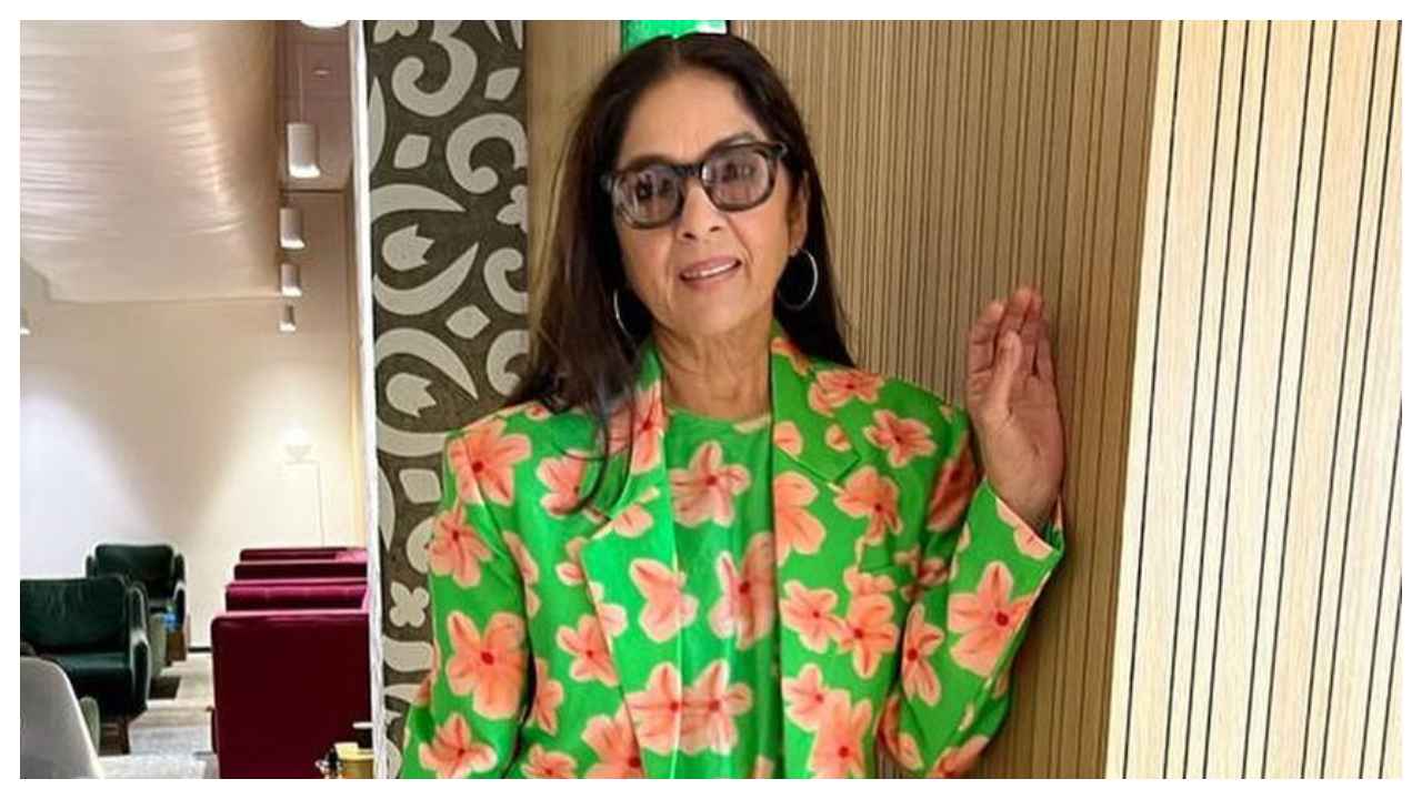 Neena Gupta looks funky in parrot green outfit from House Of Masaba, perfect  for evening with the girls | PINKVILLA