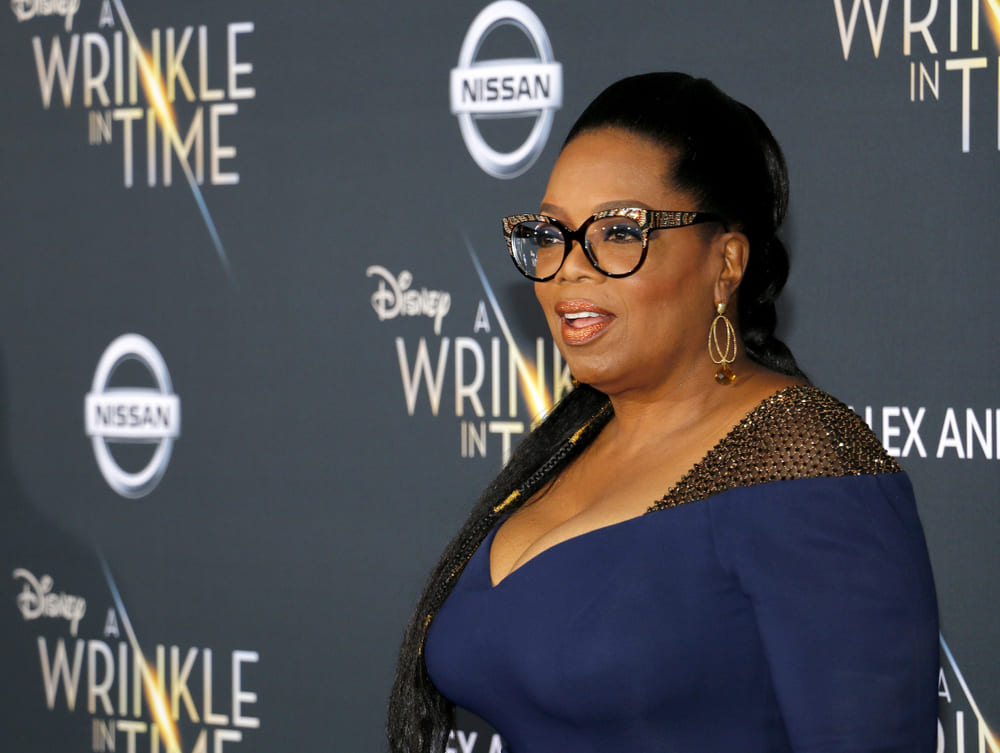 Oprah before weight loss -
