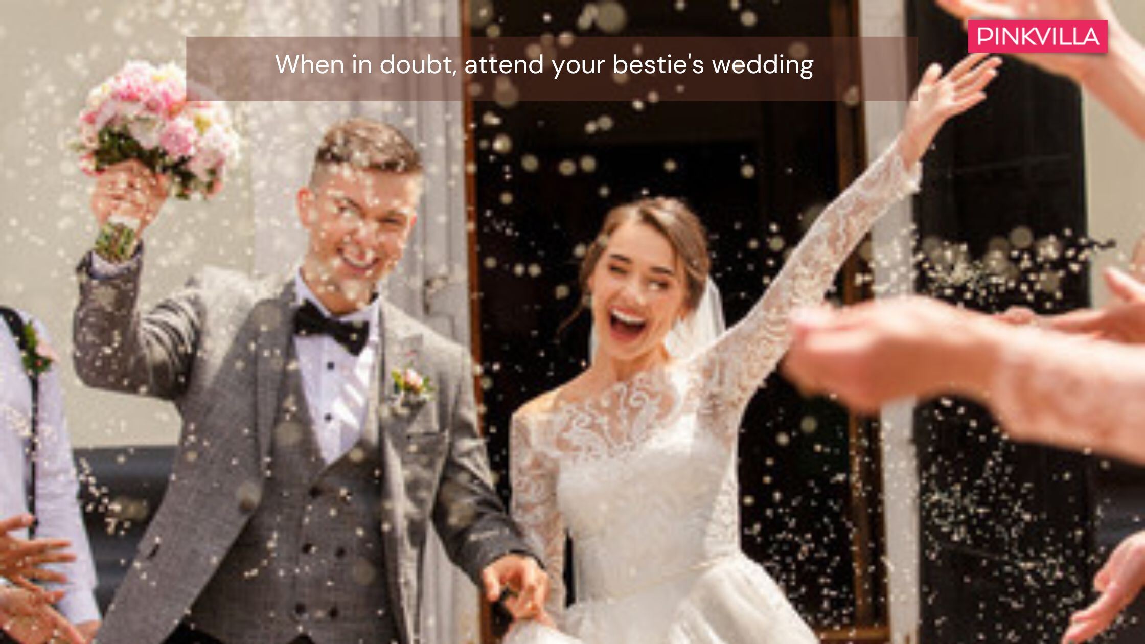 Funny Wedding Instagram Caption Ideas for Guests 