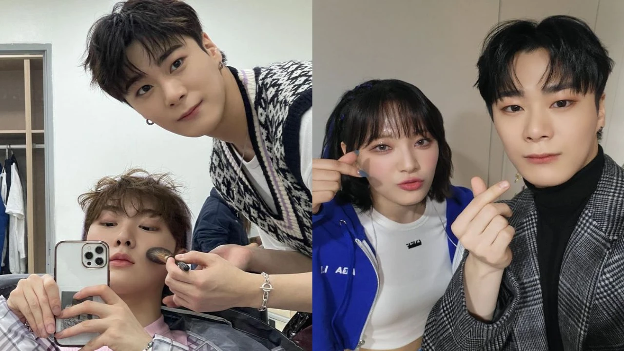 Moonbin & Sanha: courtesy of Sanha's Instagram, Moon Sua with Moonbin: courtesy of Billlie's Twitter Moonbin & Sanha: courtesy of Sanha's Instagram, Moon Sua with Moonbin: courtesy of Billlie's Twitter