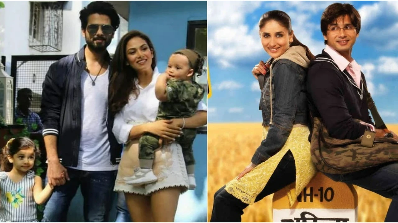 Picture courtesy: Instagram / IMDb Shahid Kapoor reveals Mira Rajput wanted kids Misha and Zain to watch Jab We Met for THIS reason