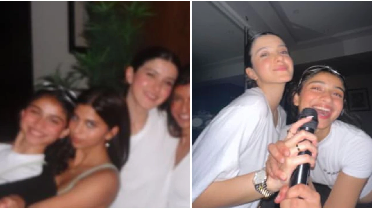 Shanaya Kapoor gives a sneak-peek into ‘Karaoke night’ with Suhana Khan, Rysa Panday and friends-PIC Shanaya Kapoor gives a sneak-peek into ‘Karaoke night’ with Suhana Khan, Rysa Panday and friends-PIC