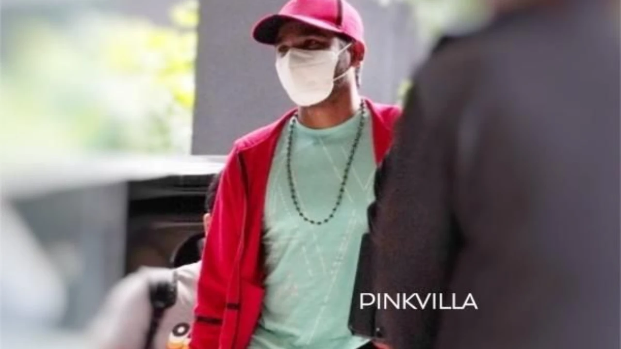 Dhanush hides face with mask and cap as he goes for a jog in Madurai, during Captain Miller; Waves at fans Pinkvilla