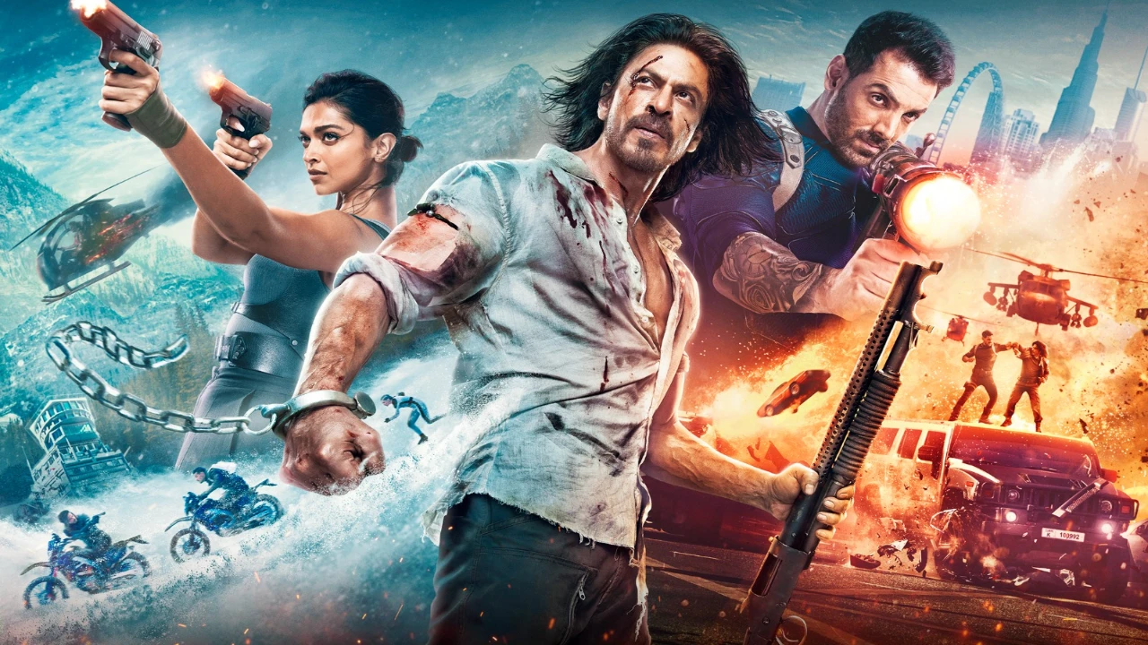 Pathaan gears up for a Russia and CIS release on the 13th of July 2023. It will release across 3000 screens (Credit: Yash Raj Films) Shah Rukh Khan, John Abraham, Deepika Padukone