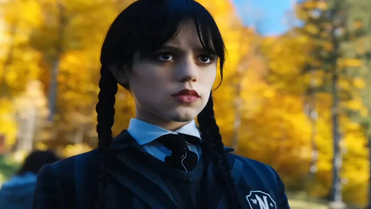 Jenna Ortega in Wednesday (Credits: IMDb) Jenna Ortega, Wednesday