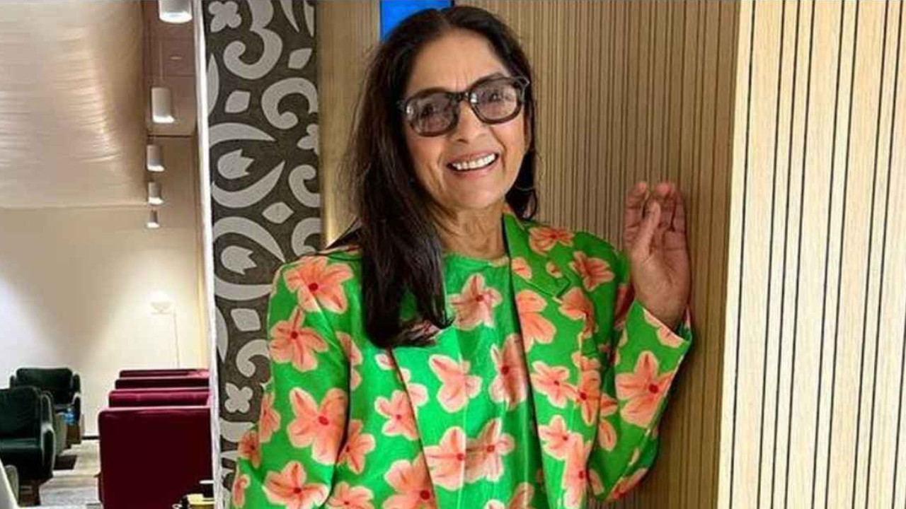 Neena Gupta looks funky in parrot green outfit from House Of Masaba, perfect  for evening with the girls | PINKVILLA