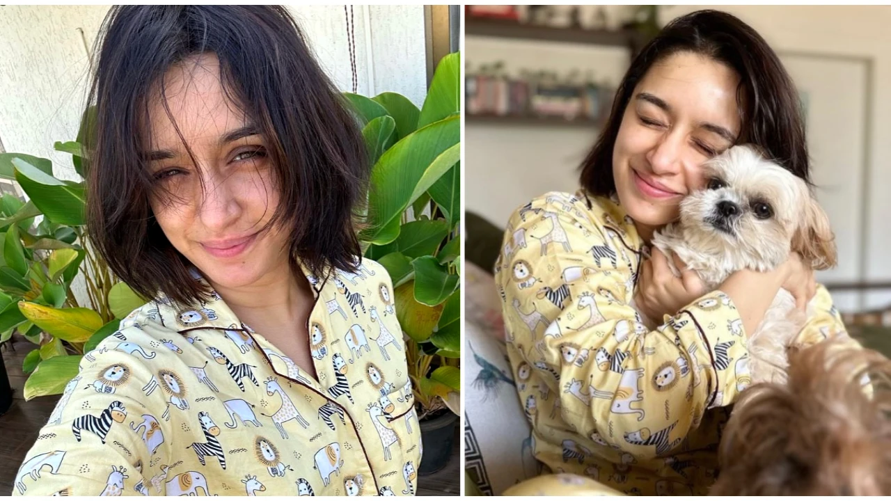 Shraddha Kapoor's animal print Midnight Closet pajama set is totally cute  and affordable; Check out its cost | PINKVILLA