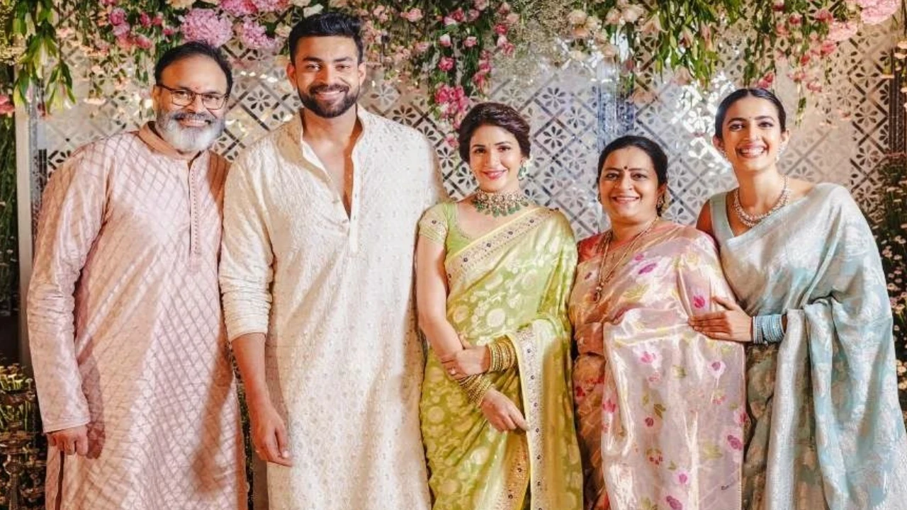 Naga Babu gets emotional as son Varun Tej is engaged to Lavanya Tripathi;  Says 'It's a joyous moment' | PINKVILLA