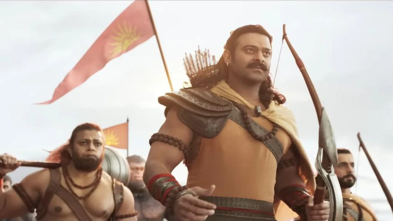 Adipurush (Hindi) has sold 1.5 lakh tickets in national chains for the opening weekend, 3 days prior to release (Credit: T-Series) Prabhas
