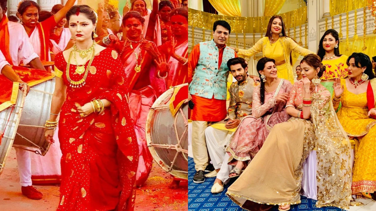 Rubina Dilaik celebrates as her show Shakti: Astitva Ke Ehsaas Ki turns 7; Shares unseen BTS PICS Rubina Dilaik