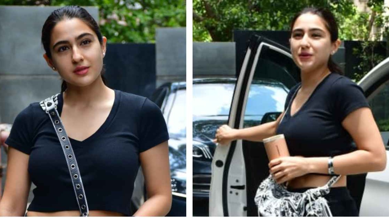 Sara Ali Khan comfortably shows off her classy Balenciaga bag that can  cover cost of a wedding; Check price | PINKVILLA