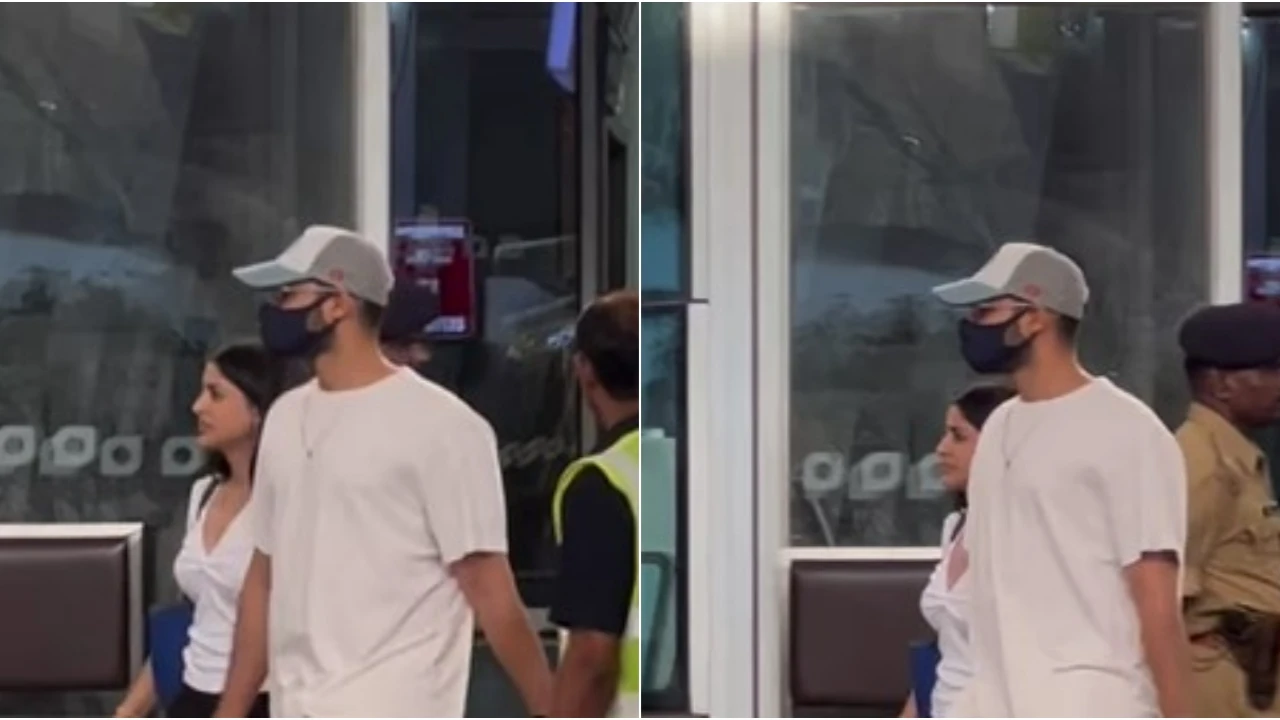 Picture courtesy: Instagram WATCH: Rumored couple Siddhant Chaturvedi, Navya Naveli Nanda twin in white as they return to Mumbai together