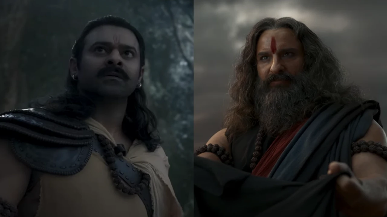 Picture courtesy: T Series YouTube Adipurush Action Trailer