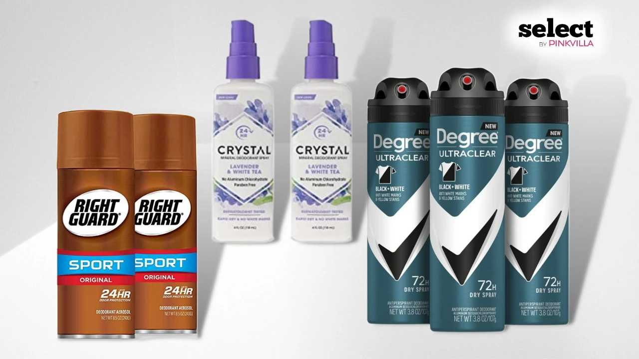 Spray Deodorants for Lasting Freshness