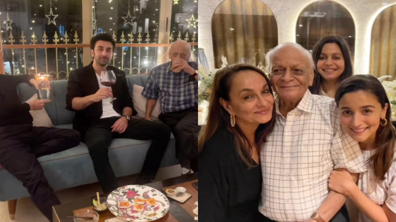 Ranbir Kapoor-Alia Bhatt enjoy to the fullest with late Narendranath Razdan in UNSEEN video; WATCH Ranbir Kapoor-Alia Bhatt enjoy to the fullest with late Narendranath Razdan in UNSEEN video; WATCH