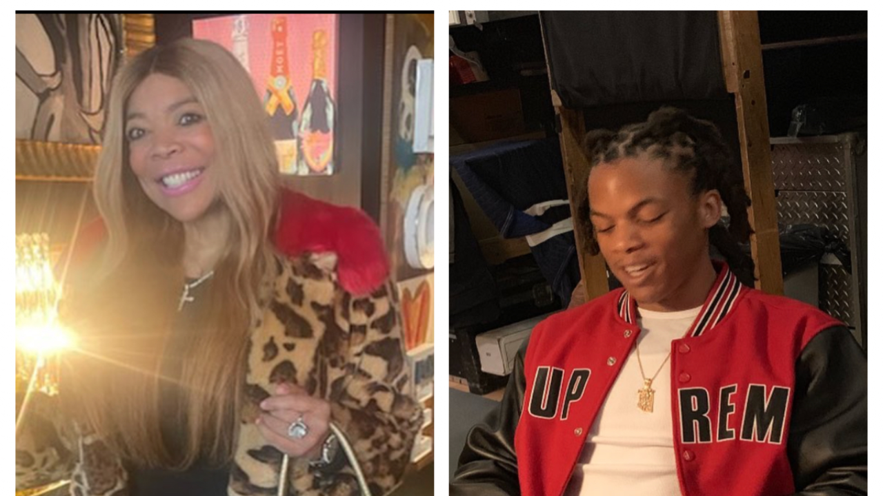 Wendy Williams, Kevin Jr. (Source: instagram/therealwendywilliamsonline and instagram/topfloor_kev) (Source: instagram/therealwendywilliamsonline and instagram/topfloor_kev)