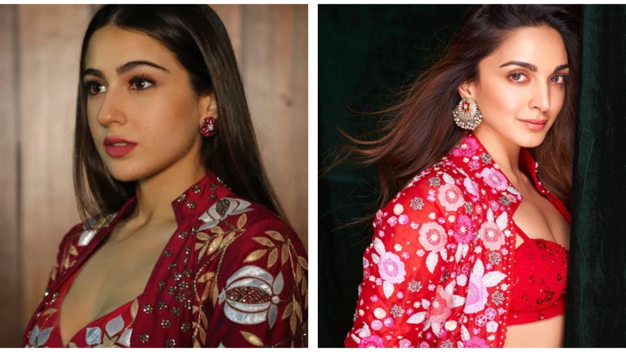 Fashion Face-Off: Kiara Advani or Sara Ali Khan; Whose Nachiket Barve jacket ensemble more on point? |