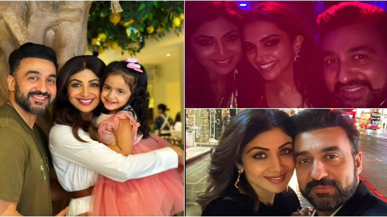 Picture courtesy: Twitter Raj Kundra's special birthday video for his 'cookie' Shilpa Shetty has Deepika Padukone connection