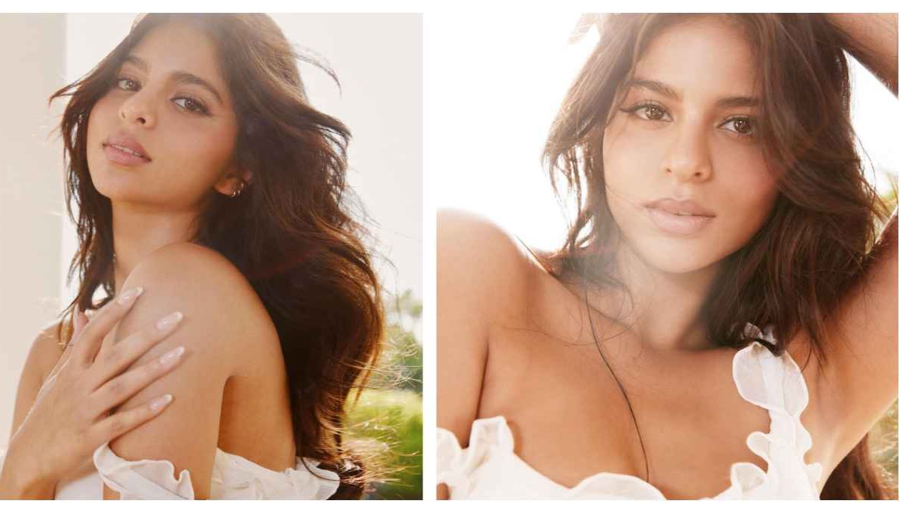 Suhana Khan flaunts her feminine energy in delicate white dress, perfect  for romantic moments | PINKVILLA