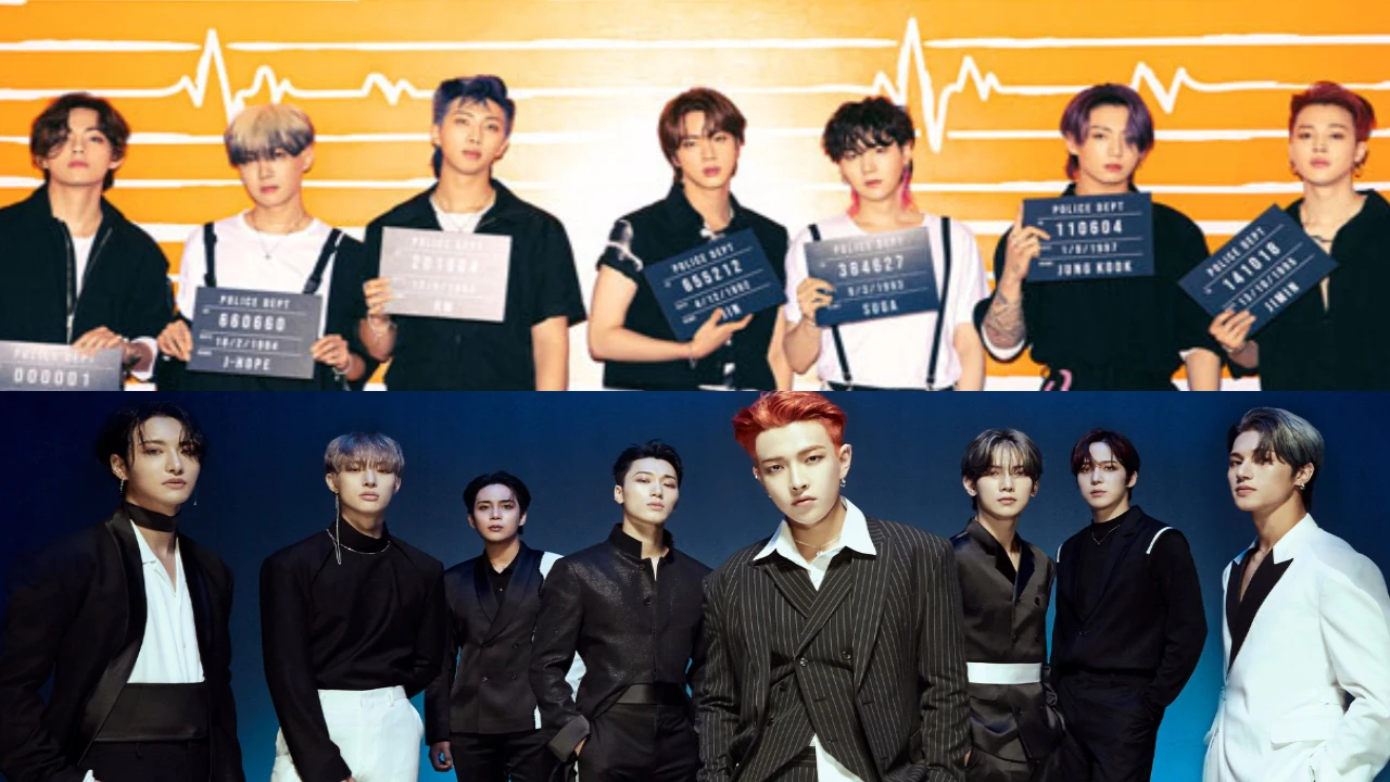 BTS, ATEEZ; Picture Courtesy: BIGHIT MUSIC, KQ Entertainment BTS, ATEEZ; Picture Courtesy: BIGHIT MUSIC, KQ Entertainment