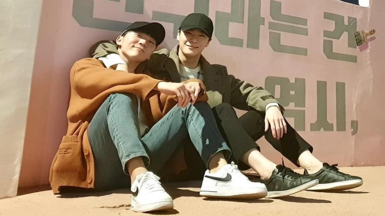 Seungkwan and Moonbin: courtesy of Seungkwan's Instagram