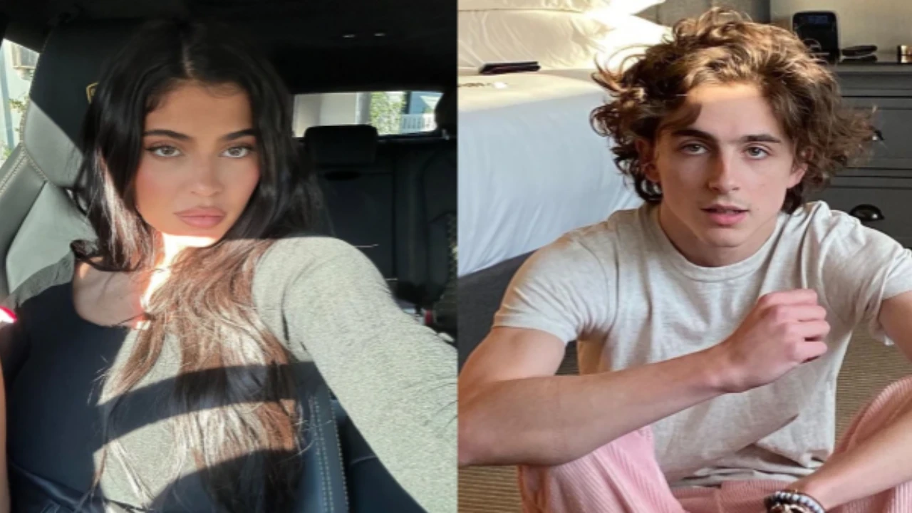 Kylie Jenner and Timothée Chalamet Kylie Jenner and Timothée Chalamet