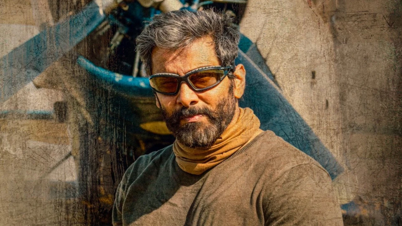 Chiyaan Vikram in Dhruva Natchathiram (Credits: Twitter) Chiyaan Vikram, Dhruva Natchathiram, Gautham Vasudev Menon