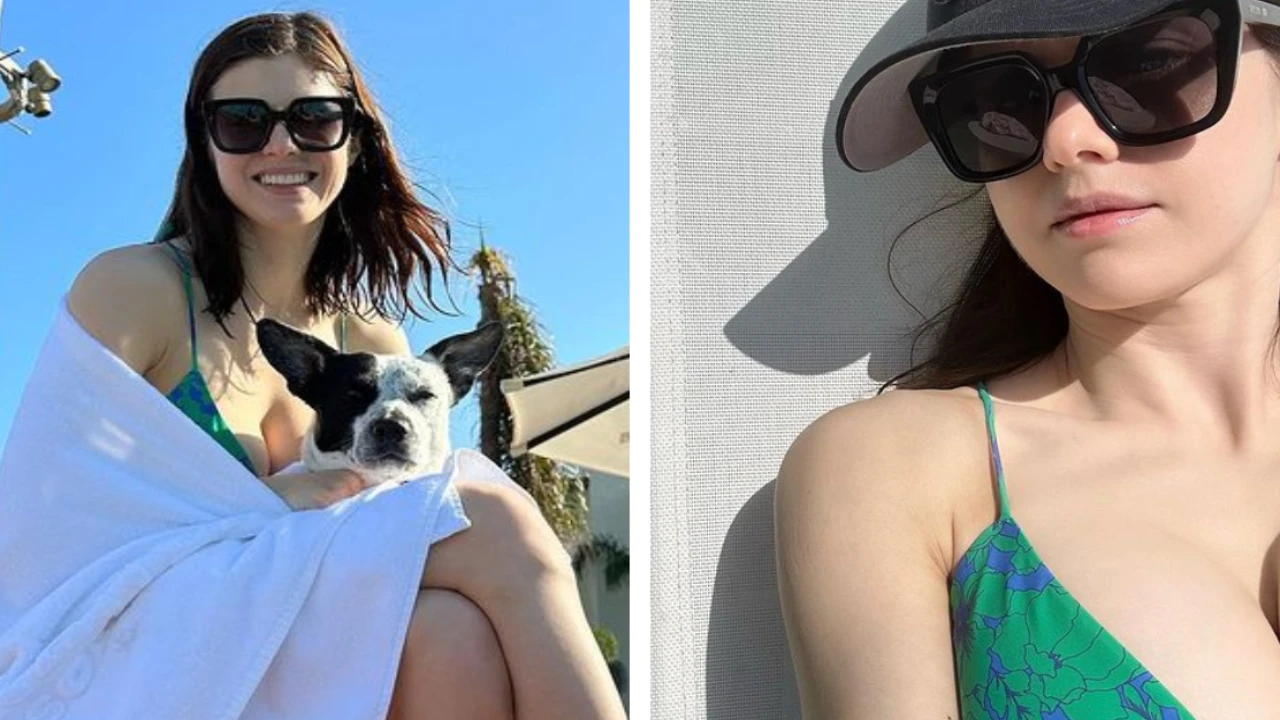 Alex Daddario Porn - Alexandra Daddario sets screens on fire with a steamy selfie from her  mountain vacay; Fans call her 'an angel' | PINKVILLA