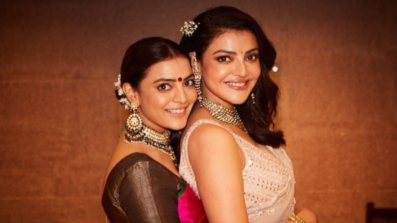 Kajal Aggarwal almost tries to start a fight with sister Nisha; Check out video 