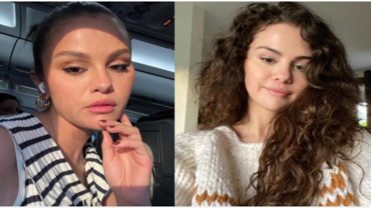 Selena Gomez looks drop-dead gorgeous in all-black as she poses for a selfie; DEETS here 