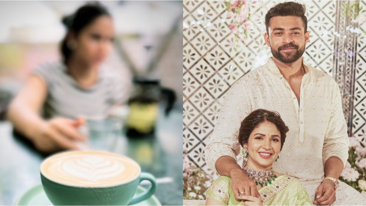 Varun Tej enjoys a romantic coffee date with fiance Lavanya Tripathi; Shares PICS (PC: Varun Tej Instagram) Varun Tej Instagram