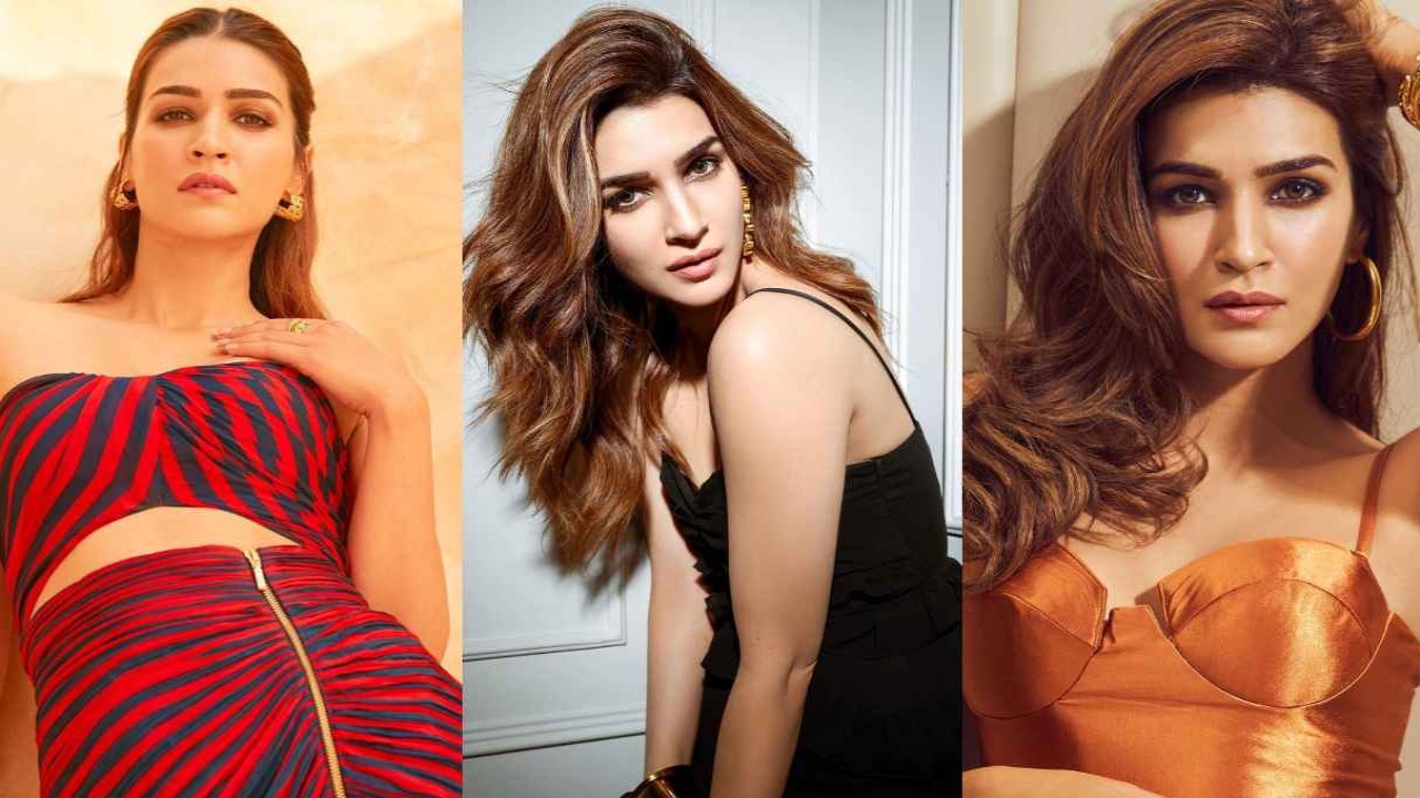 Kriti Sanon's love affair for thigh-high slits and peekaboo details that  add a sultry spin | PINKVILLA