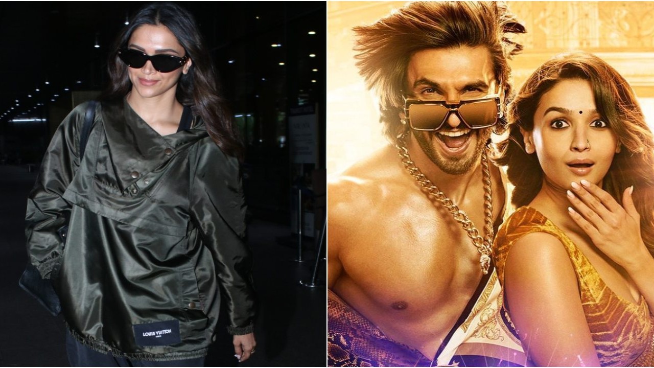 WATCH: Deepika Padukone returns to Mumbai in style as Ranveer Singh's Rocky Aur Rani Kii Prem Kahaani releases