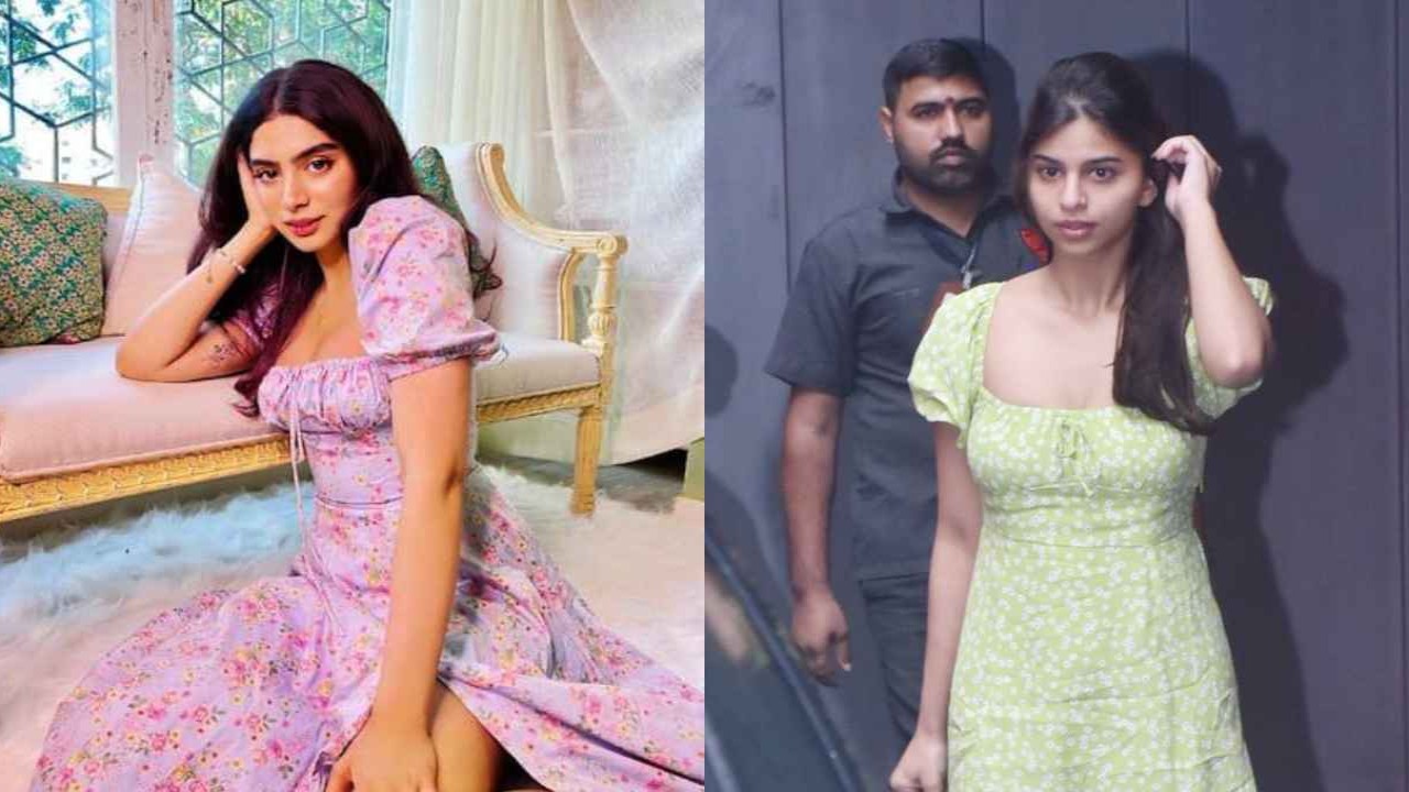 Fashion face-off: Suhana Khan or Khushi Kapoor, who wore pastel-colored midi  with sweetheart neckline better? | PINKVILLA