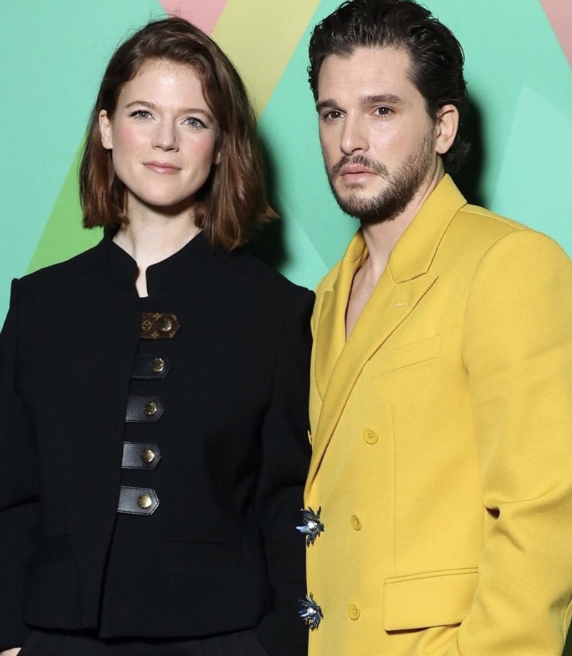 Kit Harington and Rose Leslie  (Instagram)