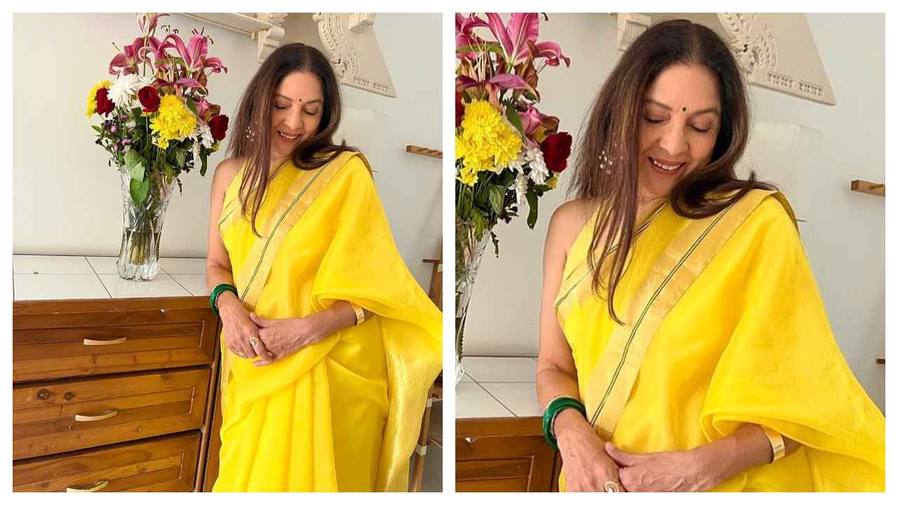 Neena Gupta Birthday: 6 times the iconic actress' stylish sarees proved that age is just a number | PINKVILLA