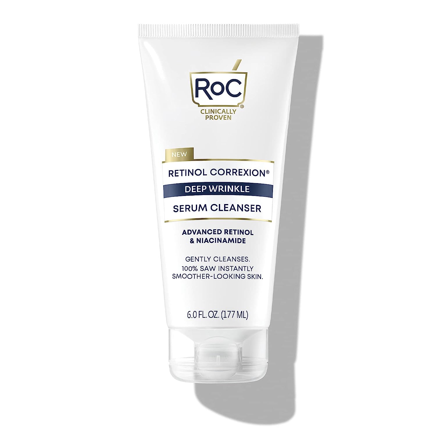RoC Retinol Correxion Deep Wrinkle Serum Facial Cleanser with Niacinamide