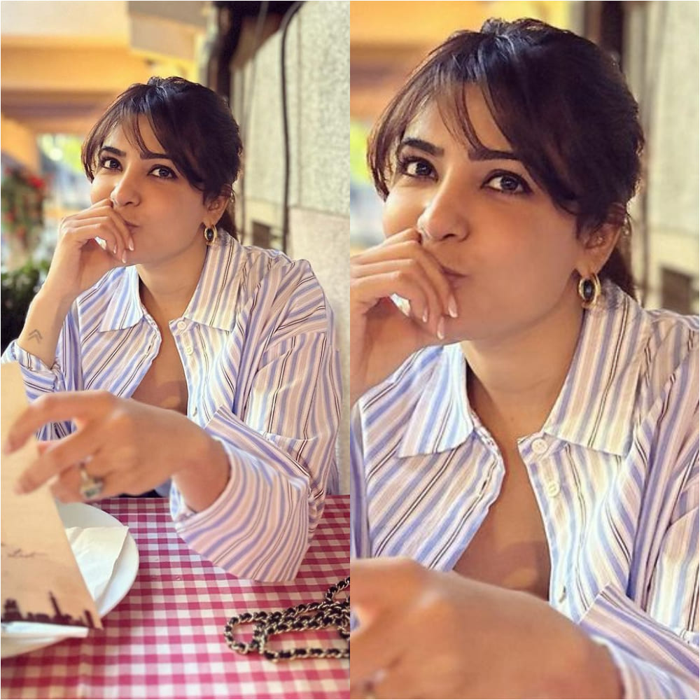Samantha break from acting
