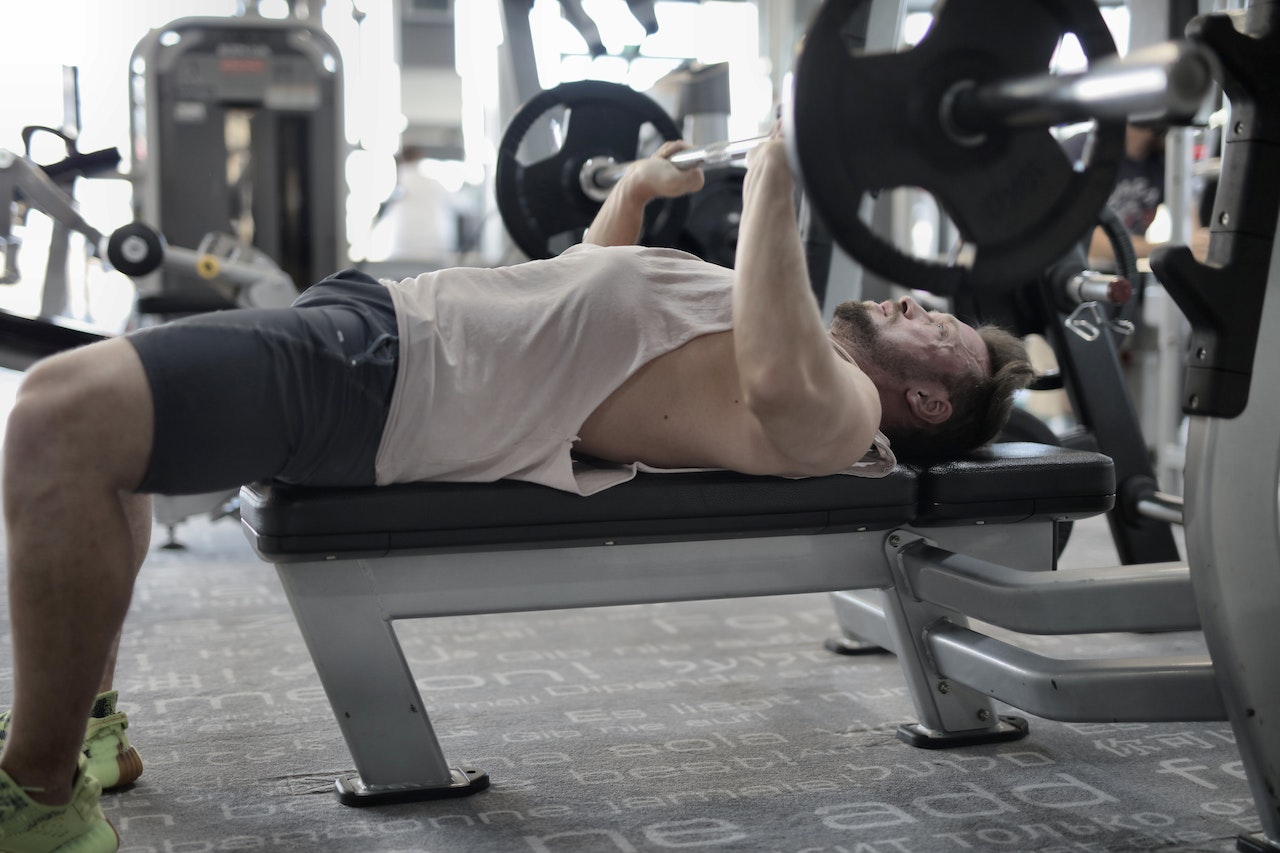 Flat Bench Press Exercise