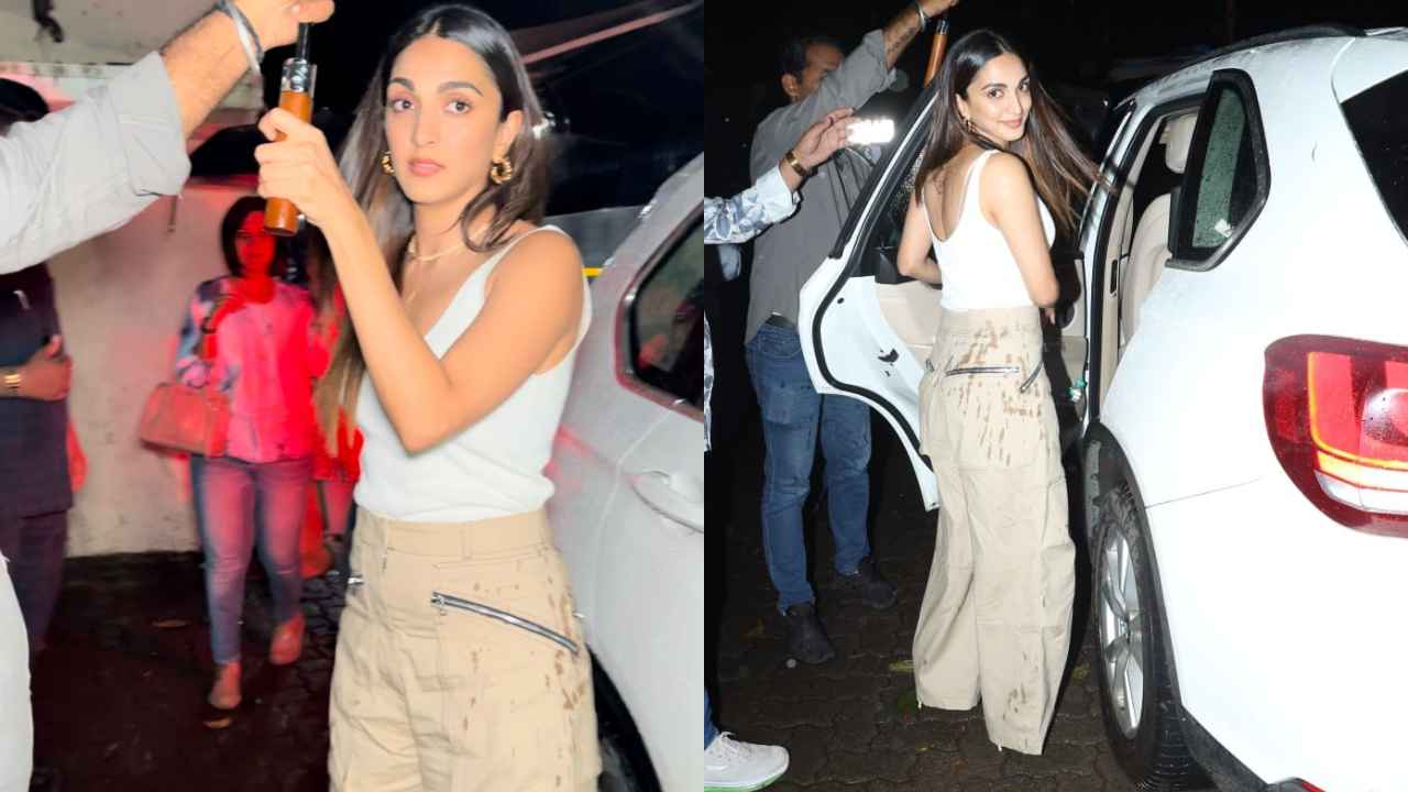 Kiara Advani embraces cool Gen-Z aesthetic for her latest promotional outfit;  Perfect for fun casual outings | PINKVILLA