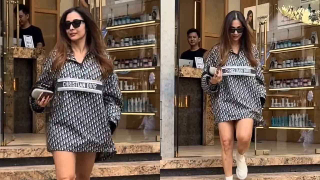 Malaika Arora's Christian Dior hoodie for self-care day screams 'expensive';  Can you guess its price? | PINKVILLA