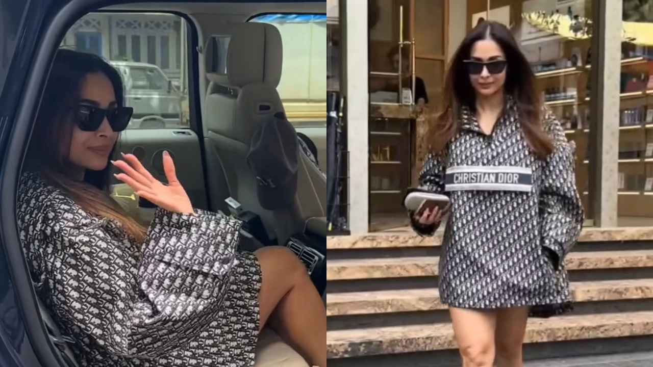 Malaika Arora's Christian Dior hoodie for self-care day screams 'expensive';  Can you guess its price? | PINKVILLA