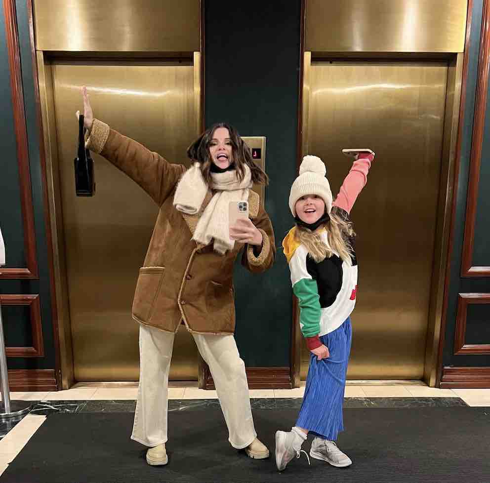 Selena Gome and Gracie (instagram/selenagomez)