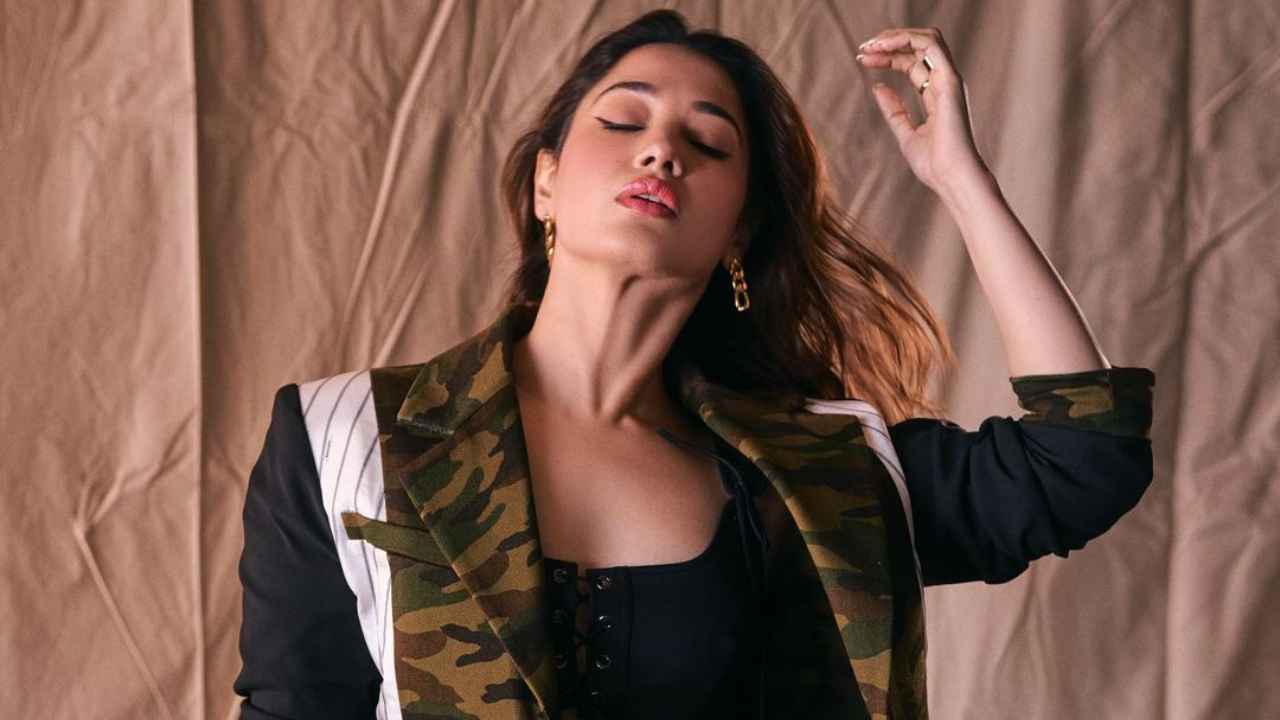 Tamannaah Bhatia adds unique flair to formal wear with Monse print blazer  and pants | PINKVILLA